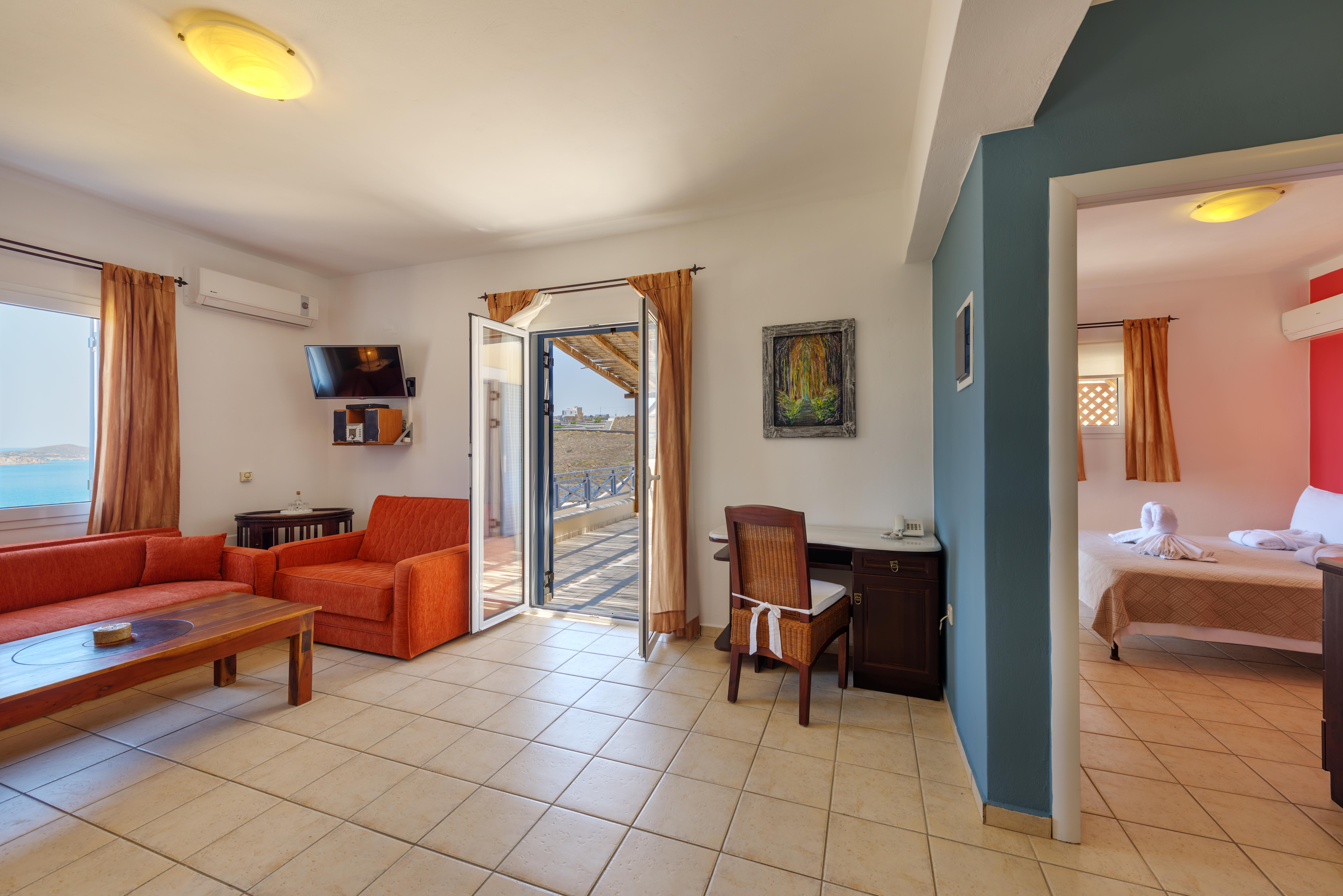Sunrise Beach Suites Azolimnos Dış mekan fotoğraf